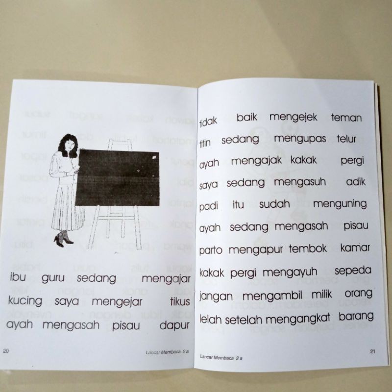 buku lancar membaca 2A 32halaman (16×24cm)