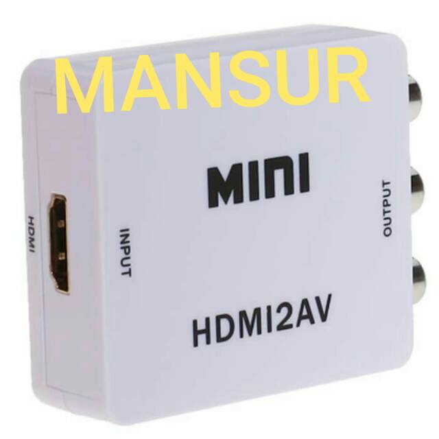 HDMI to RCA/HDMI KELUAR RCA CONVERTER