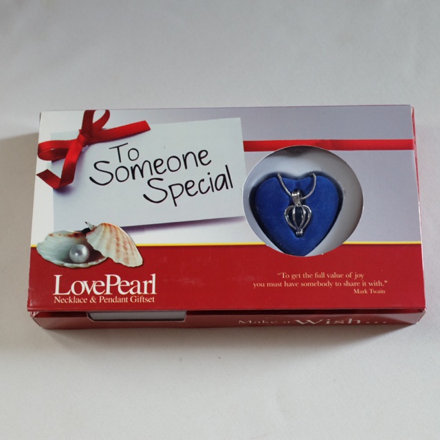 Love Pearl Necklace & Pendant