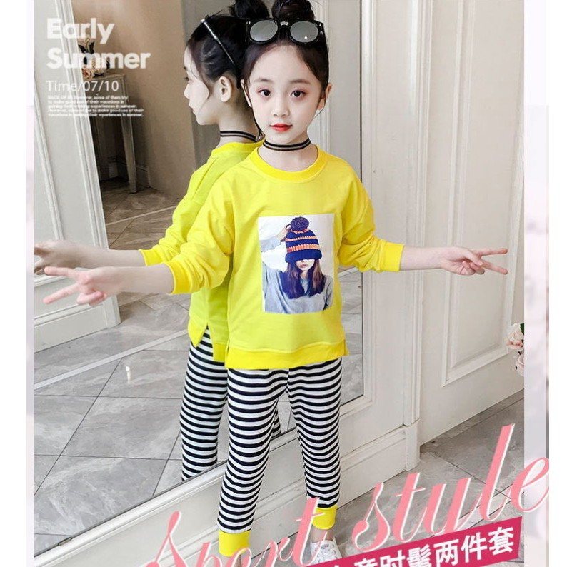 babyfit setelan SOYOUNG baju anak sweater dengan celana legging 1025 rp