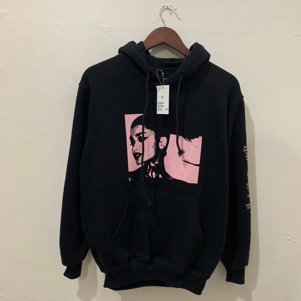 H&amp;M Hoodie Ariana Grande / Hoodie HnM Original Jaket Sweatshirt Pria Wanita