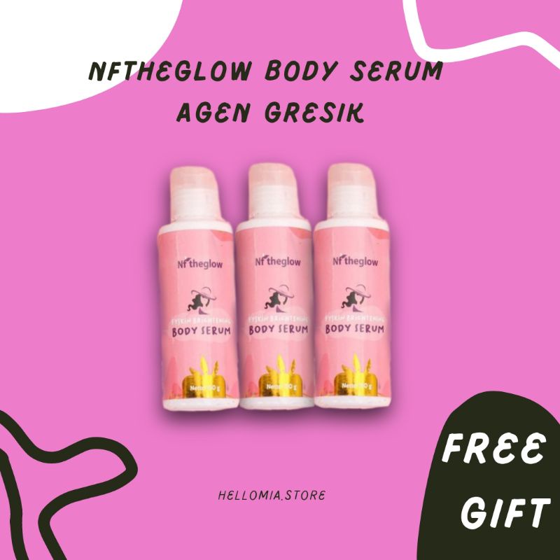 [READY STOCK & AGEN RESMI] nftheglow body serum fyskin body serum