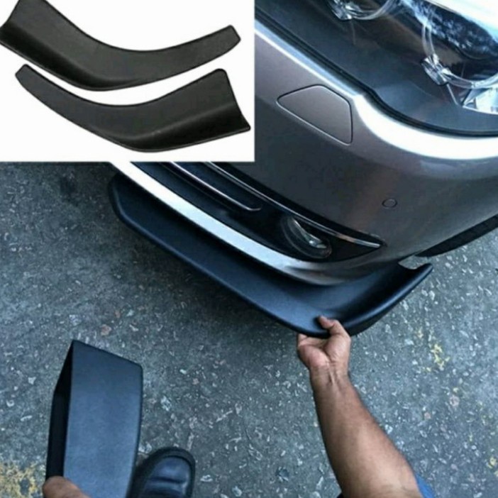 Winglet Bumper Diffuser Universal Bemper Mobil Bumper Lips 1 Pasang / HIDROLIK 2 PCS