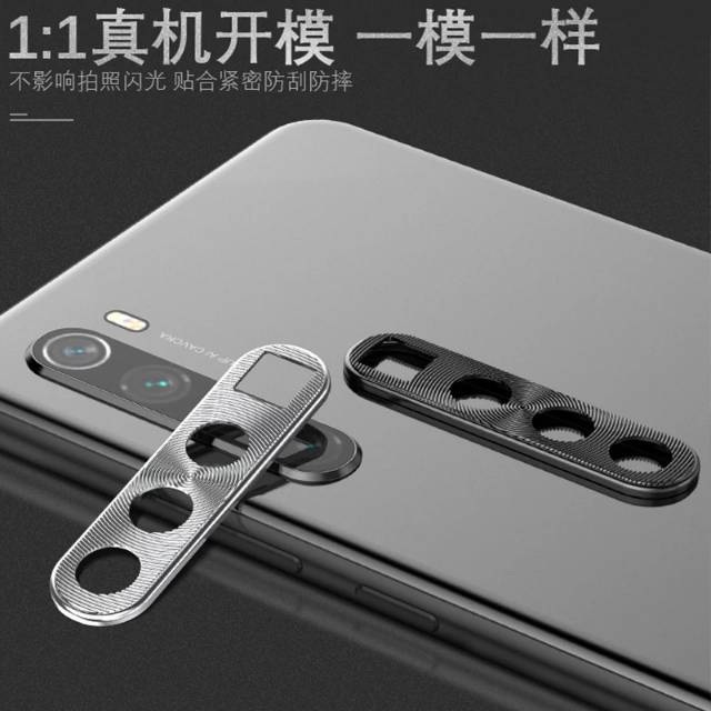 Ring Camera Xiaomi Redmi Note 8 - Metal Ring Kamera Redmi Note 8 Pelindung Lensa Kamera Belakang