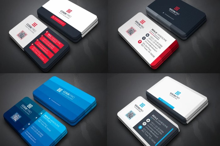 Multipurpose Business Cards Bundle - Photoshop