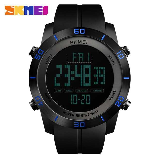 Jam Tangan Digital Pria - SKMEI 1353 Biru