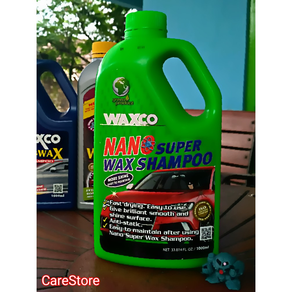 Waxco Nano Super Wax Shampoo [1000 mL]