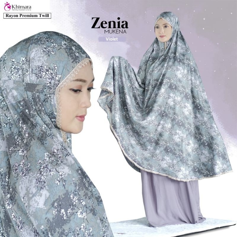 Mukena Zenia. mukena premium by khijara
