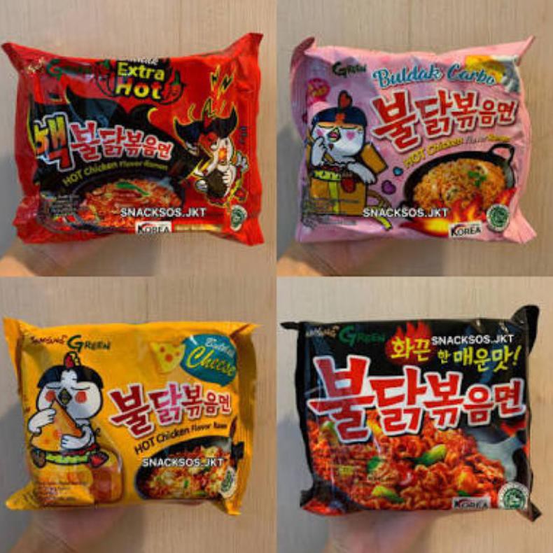 

Terlaris Ready Stok Samyang Lengkap !!! Stok Sesuai Di Shopee. Samyang Green Hot Chicken Ada Logo