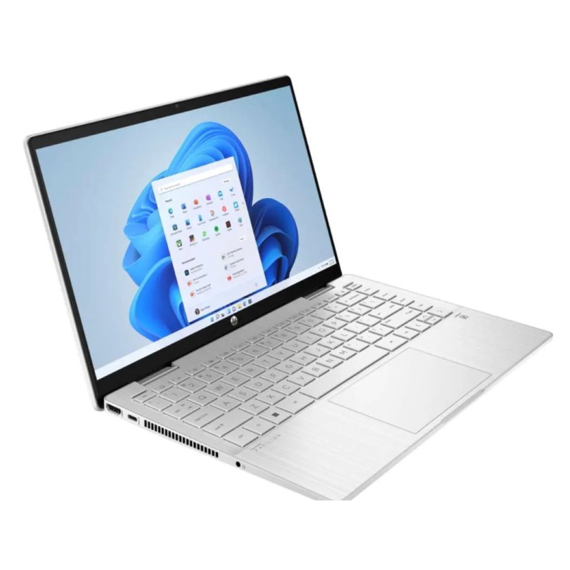 HP PAVILION X360 14 EK0116TU TOUCH I7 1255U 16GB 512SSD IRISXE W11+OHS 14.0FHD IPS 2IN1 BLIT PEN 2YR+ADP SLV