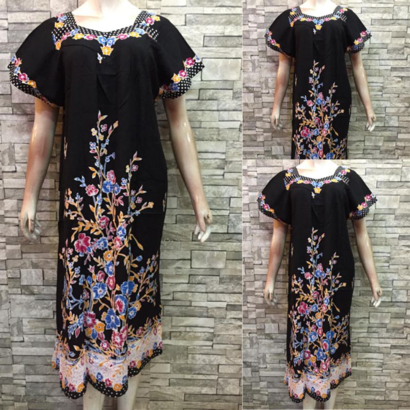 DASTER HENGKY SIKAK MOTIF 3-Hitam