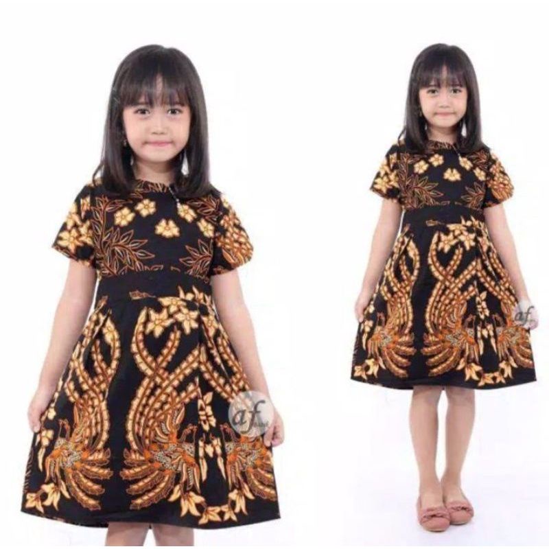 Kemeja batik pria dan kemeja batik anak usia 2 sampai 12 tahun warna coklat hitam kemeja pria jumbo big size