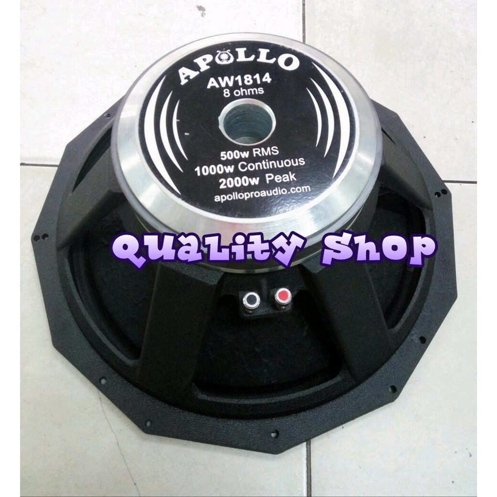 Asli  SPEAKER APOLLO 18 INCH 2000 WATT BARU  Terjamin