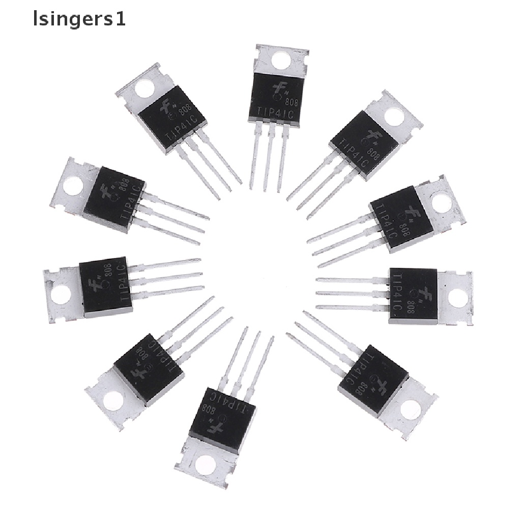 (lsingers1) 10pcs transistor TIP41C TIP41 NPN TO-220