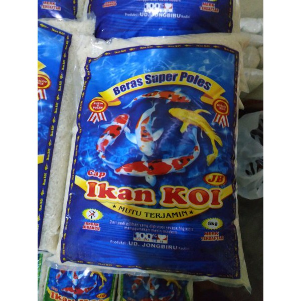 Beras 5kg Koi Biru Baru Indonesia