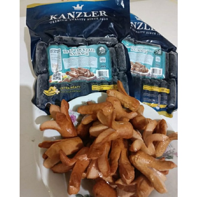 

kanzler sosis beef cocktail 250 gr