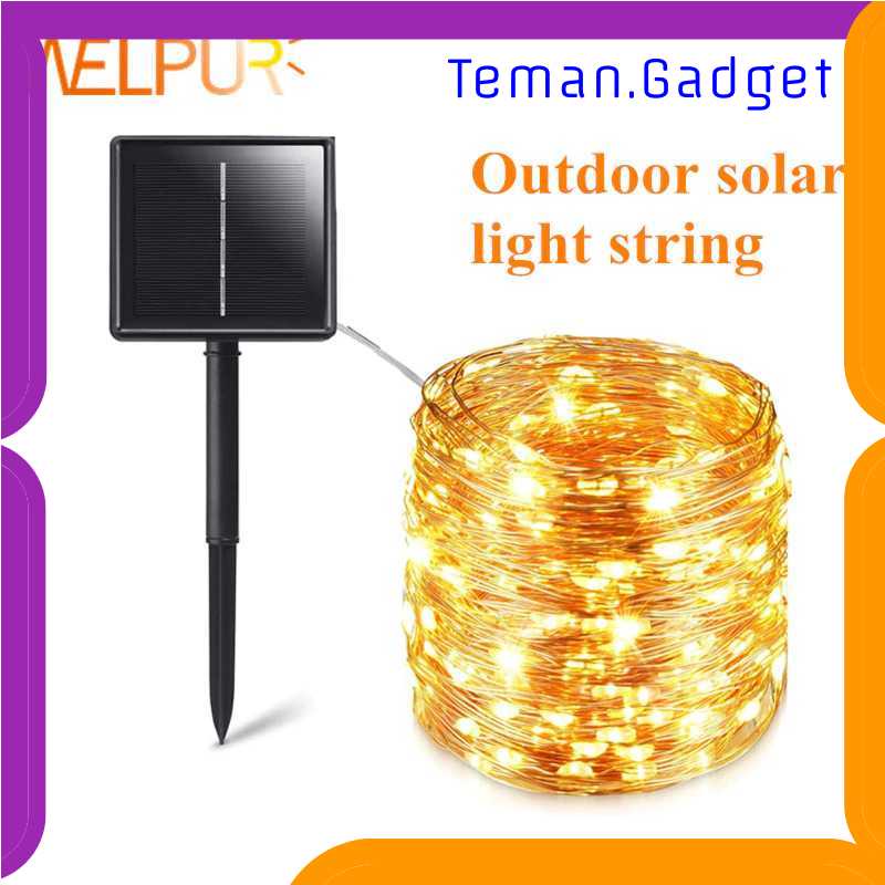 TG-DHA WELPUR Lampu Hias Fairy Light String Solar Power 200 LED 22M - LISM-11