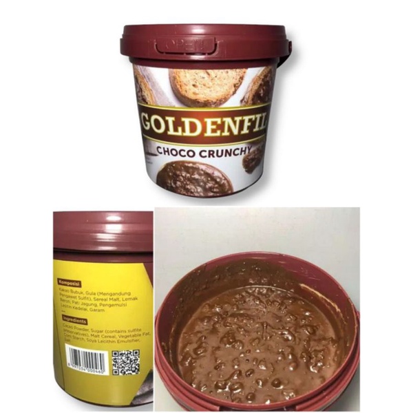 

coklat goldenfil 1kg crunchy