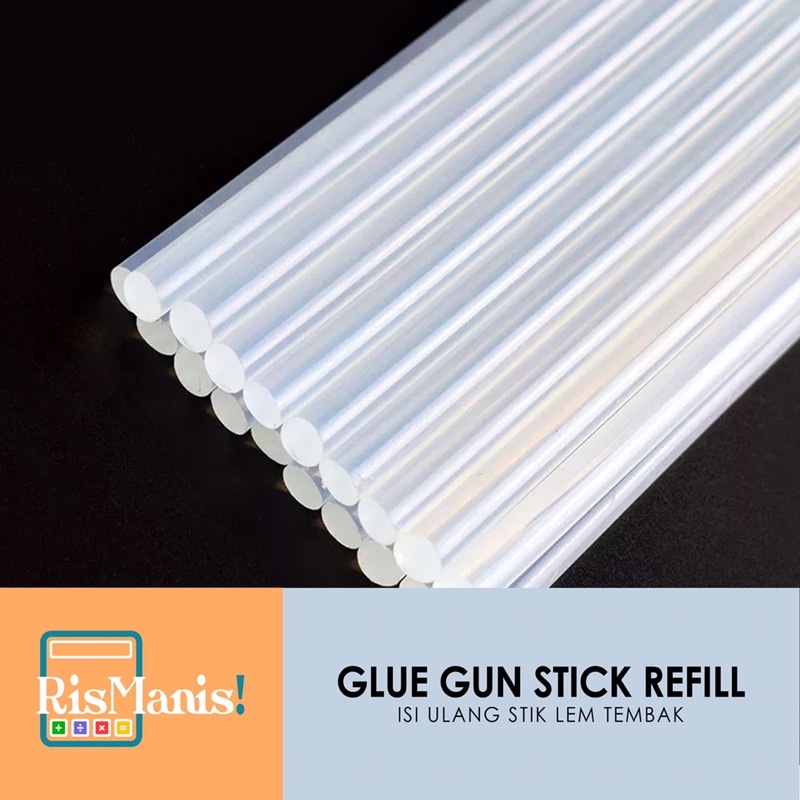 GLUE GUN STICK REFILL - Isi Ulang Lem Tembak Merk Eagle Brand Lem Lilin Bakar Kualitas Import Taiwan