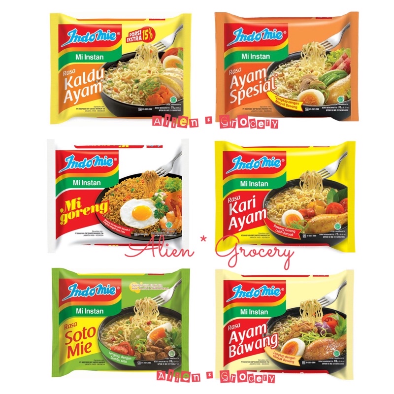 Indomie All Variant Perbungkus