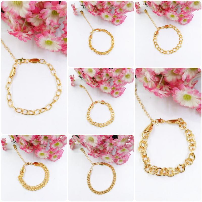 GELANG TANGAN WANITA RANTAI FASHION JEWELRY