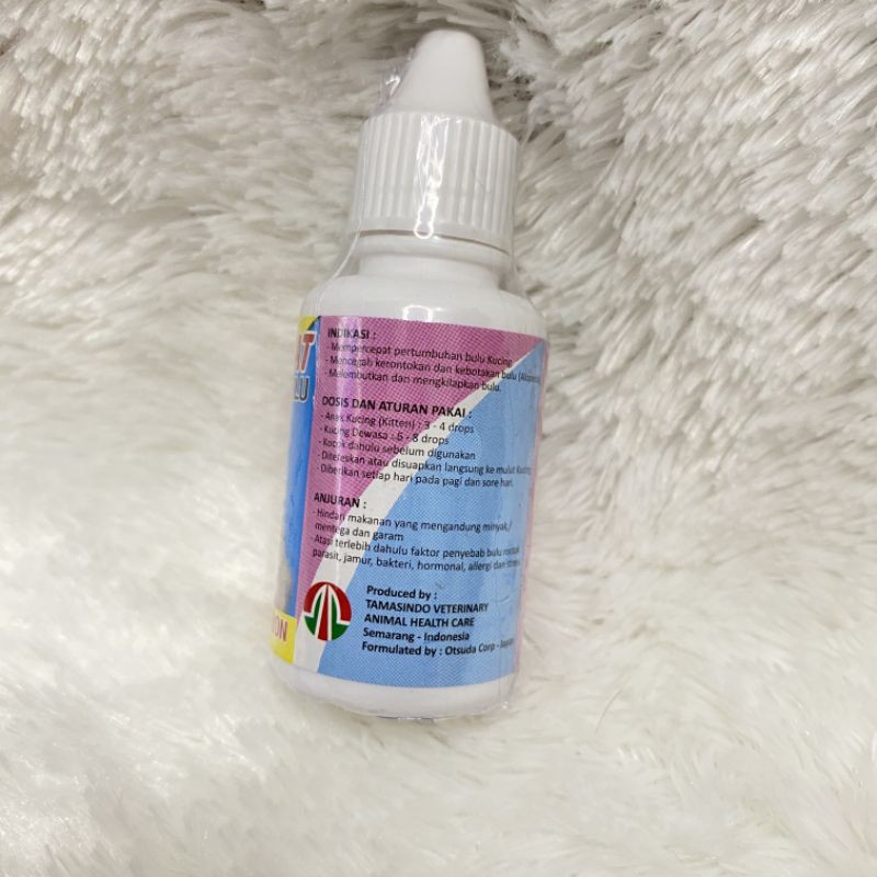 nutri cat obat penumbuh bulu kucing 30ml