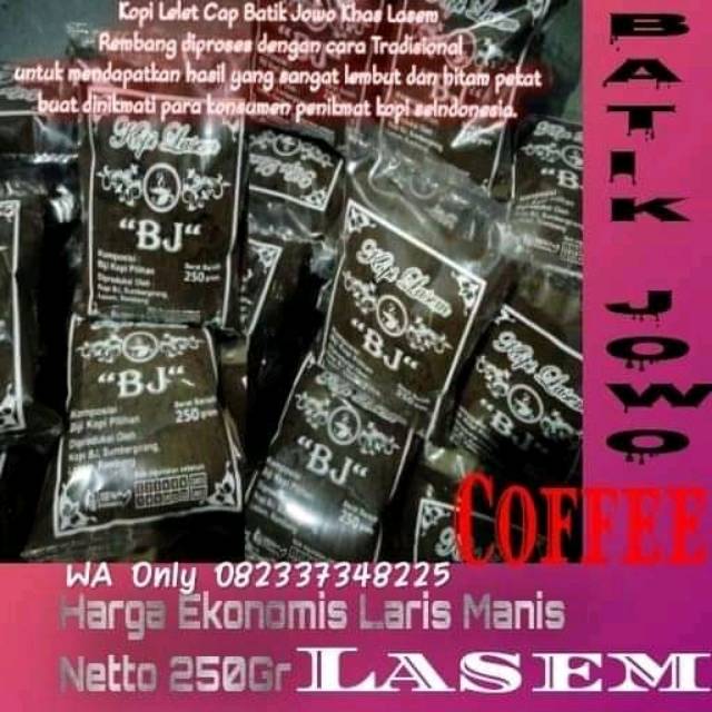 

Kopi Lelet Khas Lasem (BJ) Batik Jowo | Netto 250gr✓