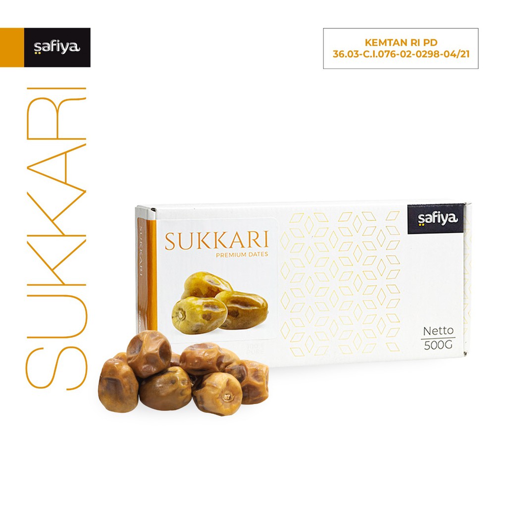 Kurma Sukari 500 Gram - Kurma Raja Asli Madinah