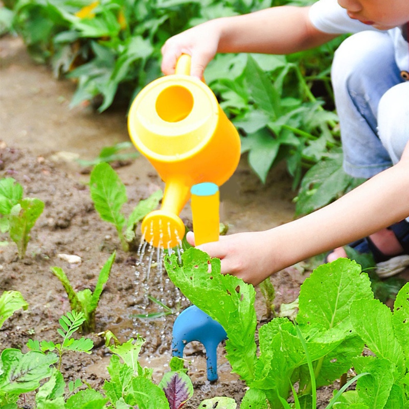 Mary Mainan Outdoor Mainan Bermain Pasir Kit Set Alat Berkebun Untuk Anak Dengan Pot Siram