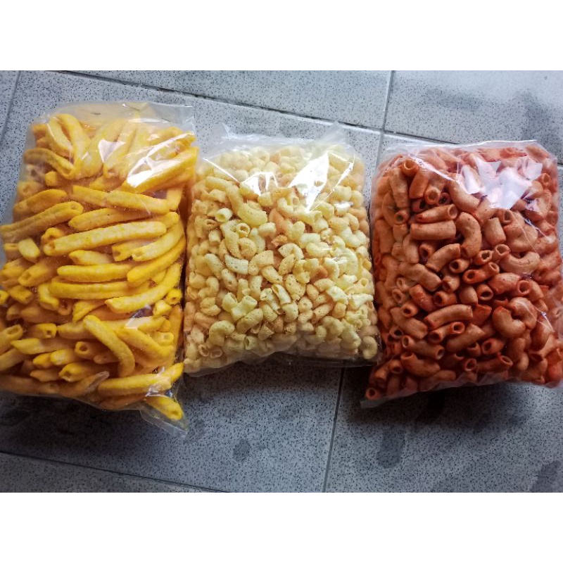 

Camilan Potato Jagung bakar Stik Makaroni original pedas 250 gram