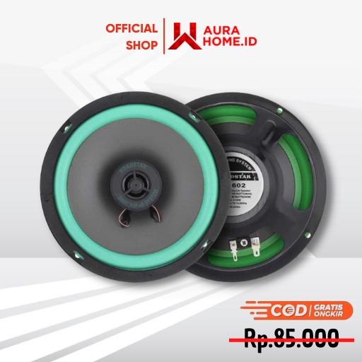 Speaker Subwoofer Mobil HiFi 6.5 Inch 160W 1 PCS /  Subwoofer Aktif Mobil Murah / Subwoofer Pintu Mo