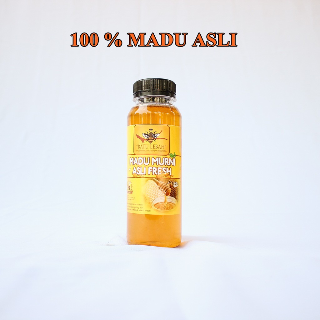 

Madu Murni Asli Fresh Ratu Lebah 250 Ml