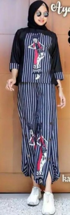 Kain Batik Solo Karakter Lurik Penari Bali