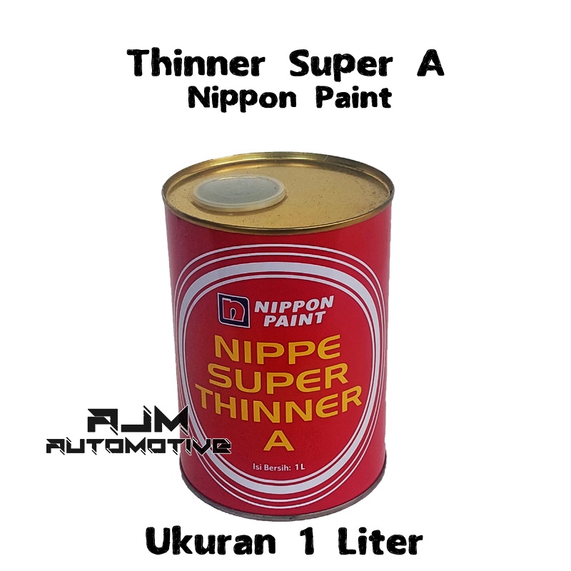 Thinner Tiner Nippe Super A / Pengencer Cat 1 liter Nippon Paint