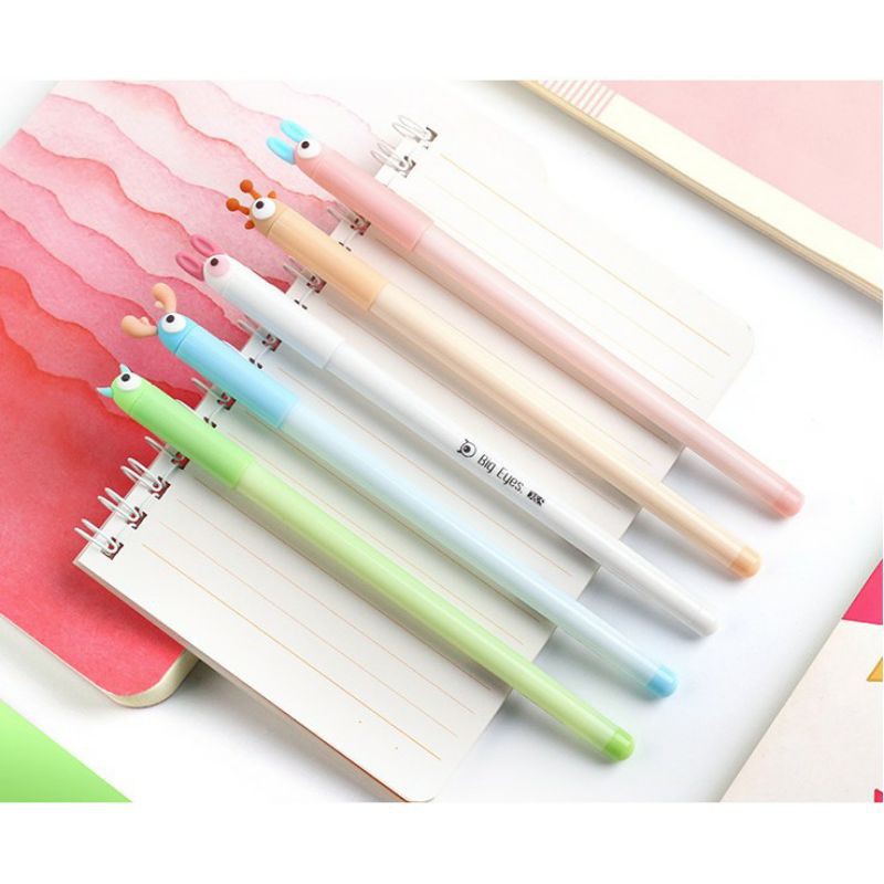 

pulpen gel big eyes/ pulpen lucu/ pulpen unik/ pulpen tinta hitam/ pulpen anak/ pulpen murah