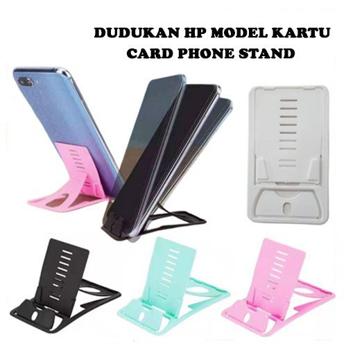 Trend-Holder Stand Dudukan HP Lipat Phone Holder Model Kartu Portable Foldable