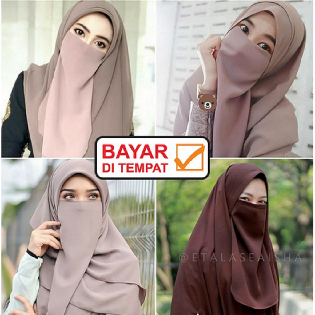 Cadar Ceruty Tali 2 Layer Cadar Tali 2 Layer Bisa Dijual Lagi Ready Stock Shopee Indonesia