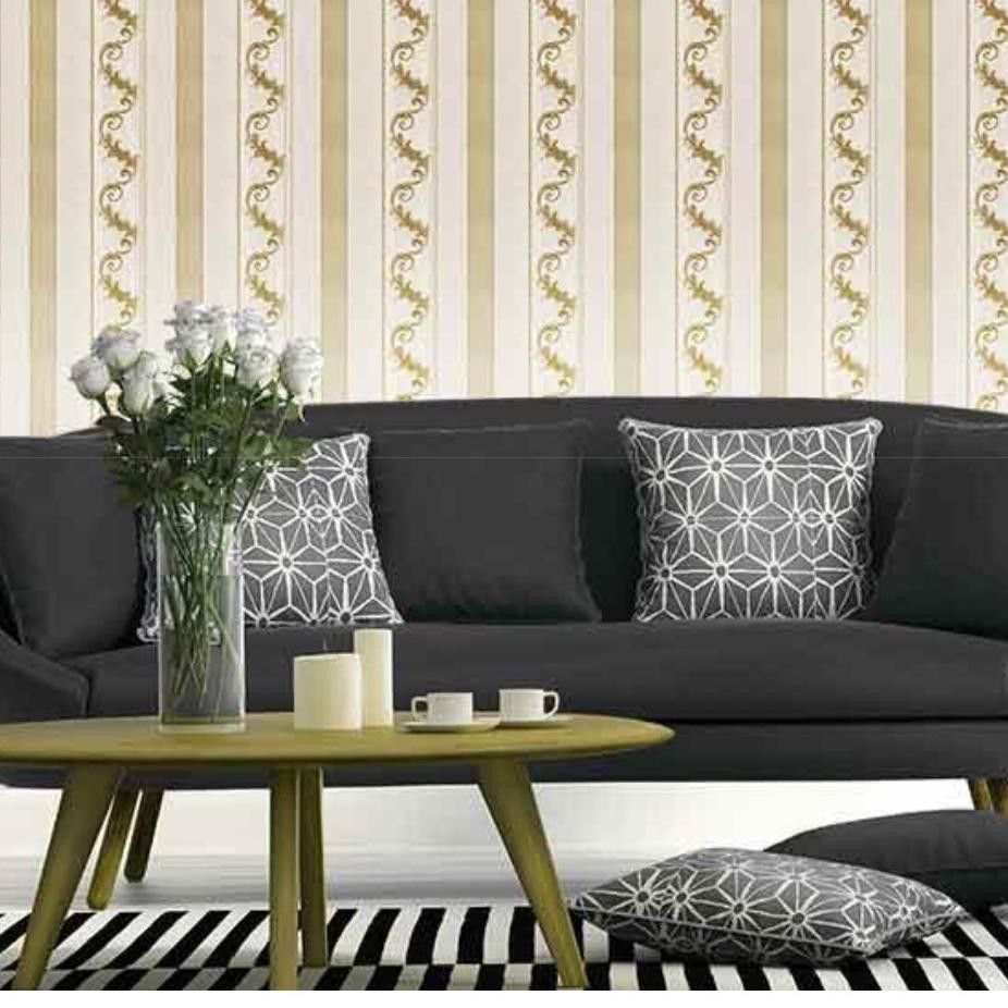 Harga Promo WALLPAPER  DINDING  Motif Klasik Bertekstur 