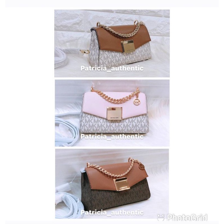 MK Lita Small Vanilla|| MICHAEL KORS