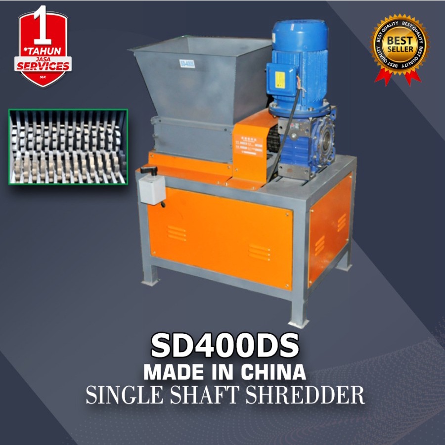 Jual Shredder Mesin Penghancur Limbah Plastik Botol Sampah AKS ...