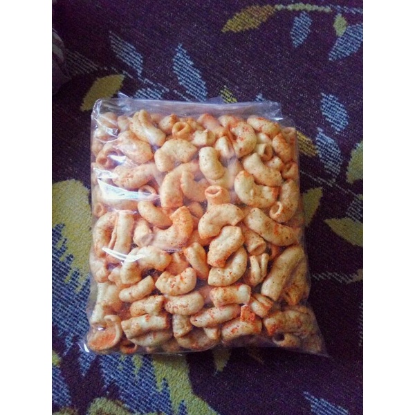 

Makaroni Super Pedas Balado 250g | Makaroni rasa Balado & Jagung Pedas manis| Makaroni Renyah Gurih