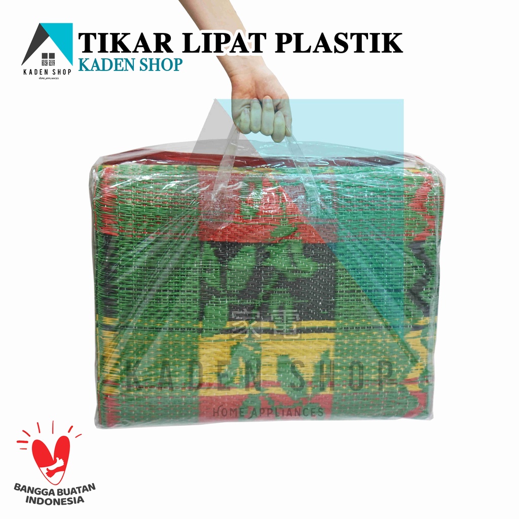 Tikar plastik lipat piknik