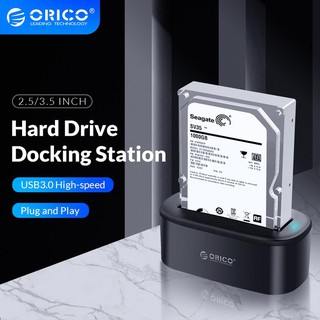 ORICO Hardisk Docking Station 2.5/3.5 inch HDD SSD USB 3.0 to SATA HDD Docking Station For HDD/SSD Support UASP and 8TB HDD Enclosure