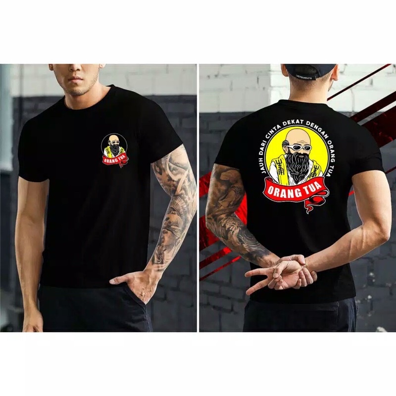 KAOS ORANG TUA BAJU ORANG TUA PRIA WANITA MURAH