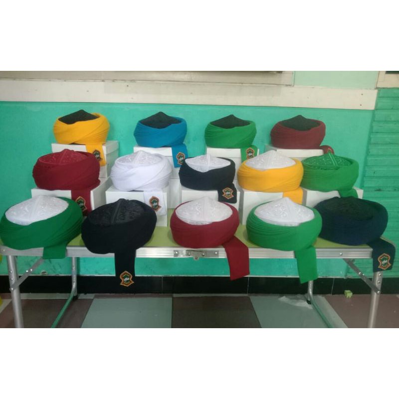 PECI IMAMAH PERMANEN - Imamah 6 lipatan panjang 4meter