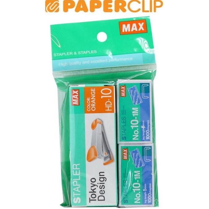 

(BISA COD) STAPLER MAX SET EP MH-10ML VARIAN WARNA CUCI GUDANG Kode 156