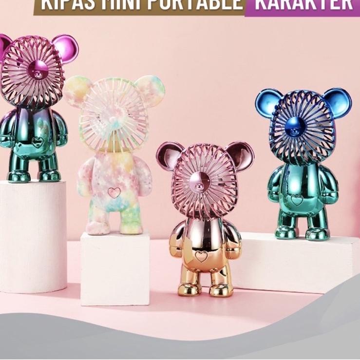 Paling Diminati KIPAS PORTABLE KIPAS ANGIN / KARAKTER / BERUANG