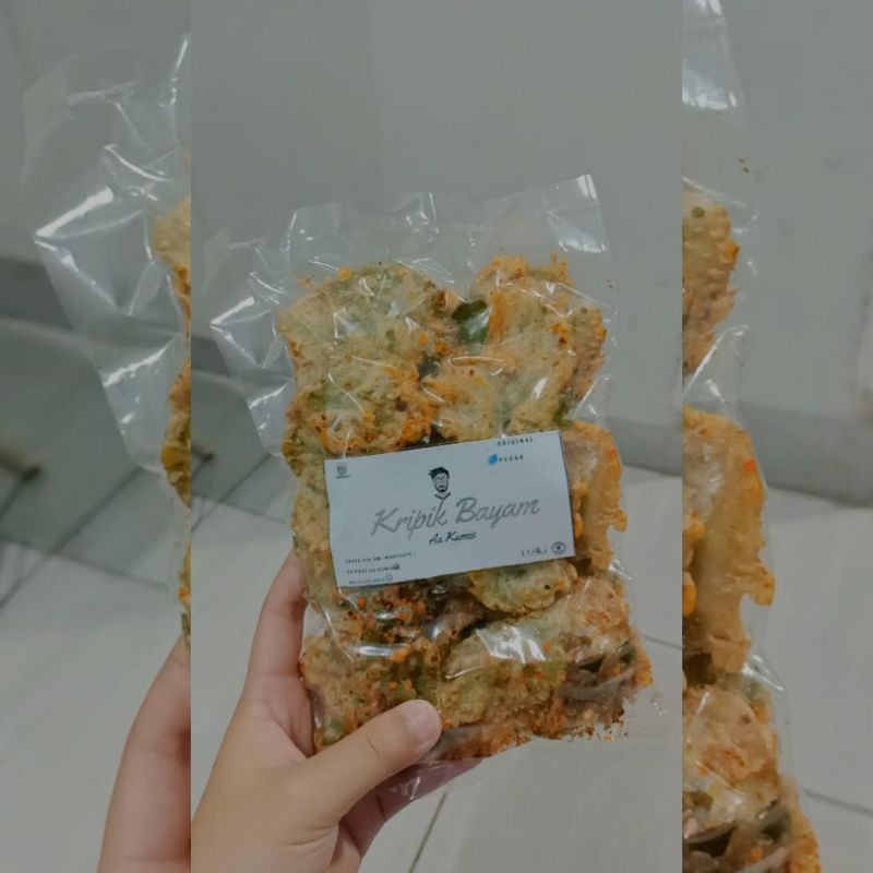 

Keripik Bayam Pedas