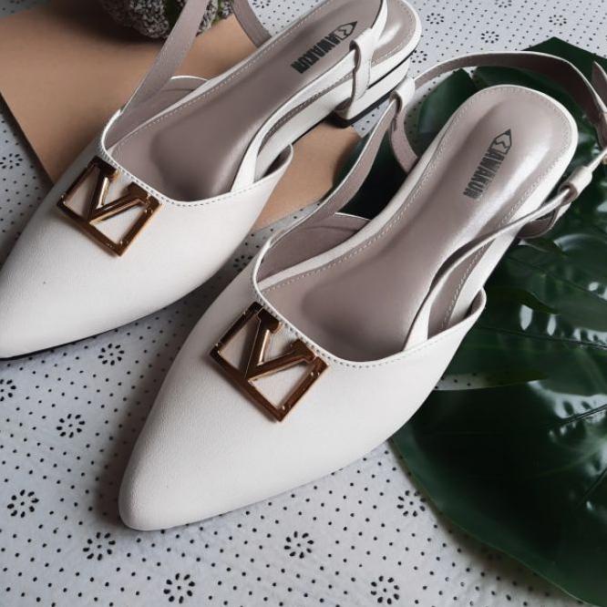 ☻ VIERRA HEELS BIGSIZE 41 42 43 44 45 SANDAL JUMBO SANDAL WANITA UKURAN BESAR AWAKUN SHOES ❈