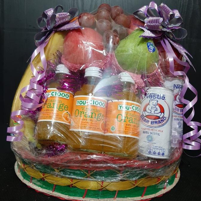 

READY COD Parcel Buah Jakarta You C Bearbrand Gratis Kartu Ucapan Personal BERKAH